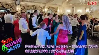 💥FORMAȚIA SUN MUSIC - BRAILA💥- 🔥 Tinerețe (Cover Carmen Chindriş) NEW 2025 🔥
