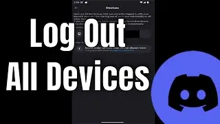 How to Log Out of All Devices on Discord [Guide]