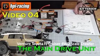 Please join me on the build of this HPI Racing Venture SBK build (Vid 04) The Main Drive unit