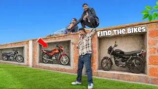 Real Chori - Find All 5 Bikes Till 6:00 PM In Our Village 😳- क्या दीवार में चुन दी बाइक? 