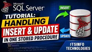 SQL Server stored procedure if exists update else insert example