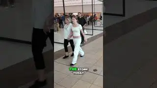 iPhone Launch Day: Crowd Size Down?! Apple Store Chaos! #shorts