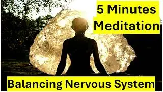 5 Minute Nervous System Balancing Meditation | Calm Anxiety & Reset Your Mind