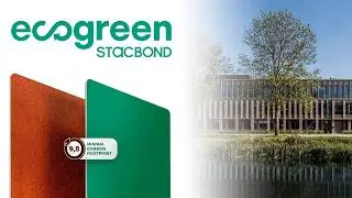 STACBOND ECOGREEN &ndash; Manufactured with more than 95% recycled aluminum