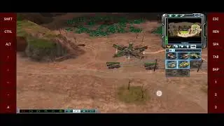 Command and Conquer 3 Tiberian wars on android using exagear windows emulator