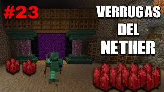 🧪 Granja de Verrugas del Nether 🔥 | Portal Mejorado #23