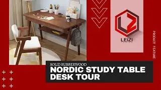Leizi Nordic Desk Tour