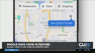 Google Maps Covid-19 Feature Allows Users To See Cases In A Specific Area