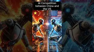 AI Competition between China and the US  AiWarfare #BigTechTop5 #UsChinaTension #aicompetition