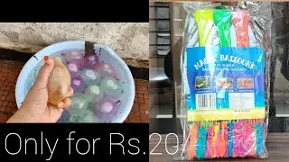 Magic balloons Testing||holi stash 2020||testing holi stash 2020