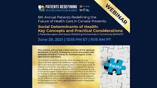 WEBINAR: Social Determinants of Health: Key Concepts and Practical Considerations