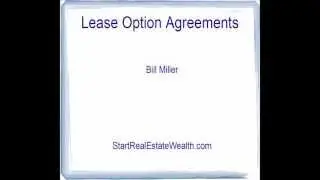 Selling Your Home - Lease Option (Part 1)