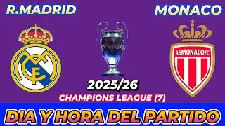 REAL MADRID VS M&Oacute;NACO CUANDO JUEGAN FECHA HORARIO D&Iacute;A Y HORA EN VARIOS PA&Iacute;SES