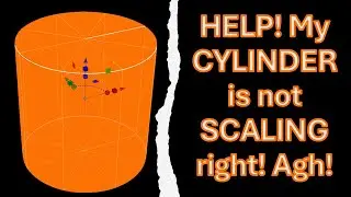 Autodesk Alias Tutorial: Non-proportional Scaling of Cylinders