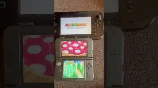 Mario Tennis New 3DS xl vs Wii U loading speed comparison #nintendo   #wiiu #3ds #mario