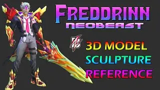 Freddrinn Neobeast - Mobile Legends Sculpture Reference
