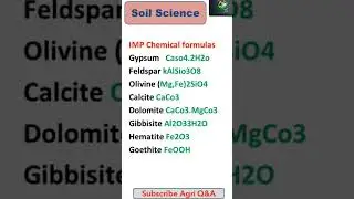 #Soil Science #NABARD #IBPS AFO #ICAR exams