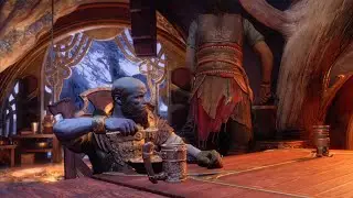 This scene foreshadows that Brok doesn't trust Tyr - God of War Ragnarok