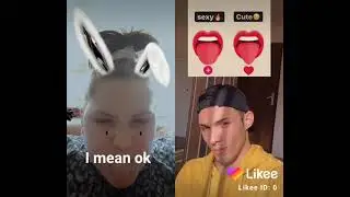 89th vid on likee!!!! sexy or cute.... this guy dumb