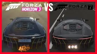 Forza 7 vs Forza Horizon 3 | Lamborghini Centenario |&nbsp;Sound Comparison