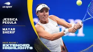 Jessica Pegula vs. Mayar Sherif Extended Highlights | 2025 US Open Round 1