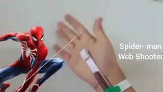 How to make paper Spider-Man Web Shooter#diy#craft