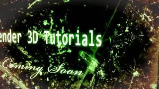 Blender 3D Tutorials Promo in HD