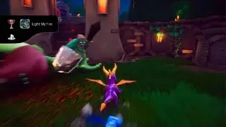 Spyro the Dragon: Reignited ~ Light My Fire Trophy