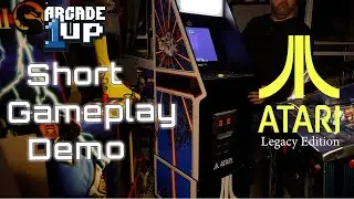 A Geocab Quickie:  Arcade1Up - Atari Legacy Short Demo - Gameplay and Button Mapping