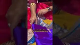 Mansoor Ali | Khizar Silk Estate Pvt Ltd | Valkalam Katan Banarasi Saree