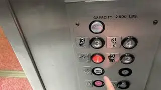 Amazing motor esco elevator at William P hobby airport Houston TX