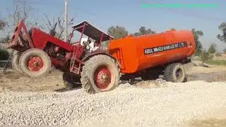 Belarus tractor failed to pull out water tank...All Punjab Tractors
