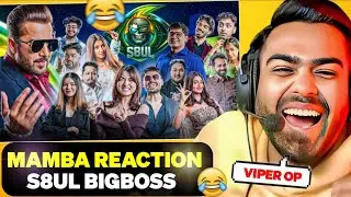 MAMBA FUNNIEST REACTION ON S8UL BIGBOSS VIDEO 😂