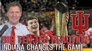 REACTION : Indiana's National Championship Just CHANGED THE GAME | Hoosiers are a BIG TEN POWER.