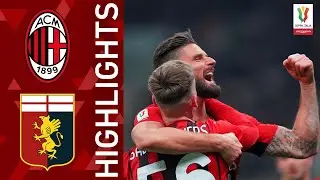 Milan 3-1 Genoa | Il Milan conquista i quarti ai supplementari | Coppa Italia Frecciarossa 2021/22