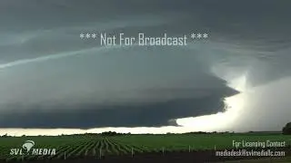Graceville MN - Severe Thunderstorm Dropping Golf Ball Size Hail - July 19th, 2019
