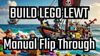 LEGO Mixels 41568 Lewt Building Kit - Manual Flip Through | Pirate Treasure Fun!