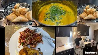 Iss Dinner Se App Easily Lose 25k || chicken samosas || Daal For Dinner ||@ghazaljawad @rajabbutt94 