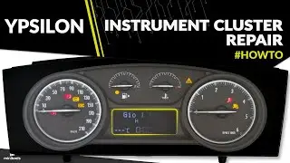 Lancia &ndash; Chrysler Ypsilon 846 instrument cluster repair &ndash; multifunction display replacement