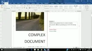 Build a Table of Contents in Word 2016