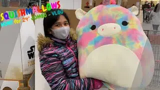 SQUISHMALLOWS Hunt for 24&rsquo;&rsquo;JUMBO - VLOG | Jan 2021 | Jumbo SQUISHMALLOW | SQUISHMALLOW
