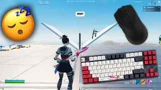 Chill ASMR😴 1v1 BUILD FIGHT🏆Satisfying Fortnite Keyboard Sounds 240FPS 4K