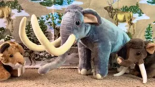 Magnus the Columbian Mammoth Plush Animal
