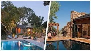 75 Rustic Rectangular Pool Design Ideas You'll Love 😊