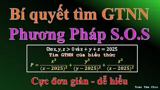 🔥B&iacute; quyết t&igrave;m GTNN nhanh gọn bằng phương ph&aacute;p S.O.S#maths #mathematics #education #study#toan9