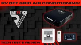 RV off grid  air conditioner test - can it take the heat??