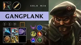 Gangplank Mid vs LeBlanc - EUW Master Patch 26.02