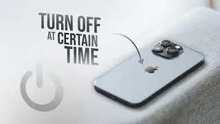 Как заставить iPhone выключаться в определенное время