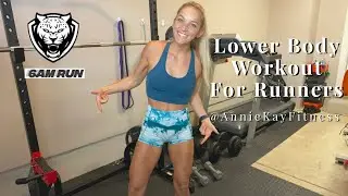 Fitness Friday For Runners with Annie Kay Fitness! 4/2/2021 Lower Body, QUICK BURNER for toned legs!
