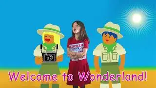 STICKER PUZZLES for Creative Kids | ADVENTURES IN WONDERLAND